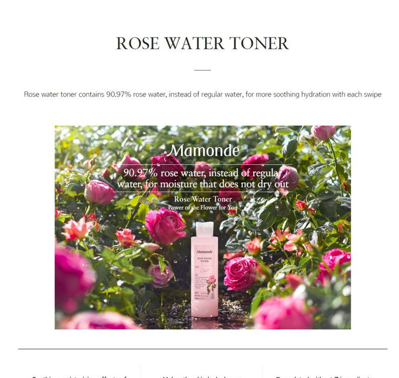 Mamonde - Rose Water Toner 250ml