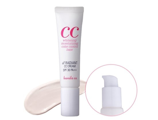 BANILA CO - It Radiant cc cream (Whitening Moisturizing Color Control Base) SPF 30 PA++