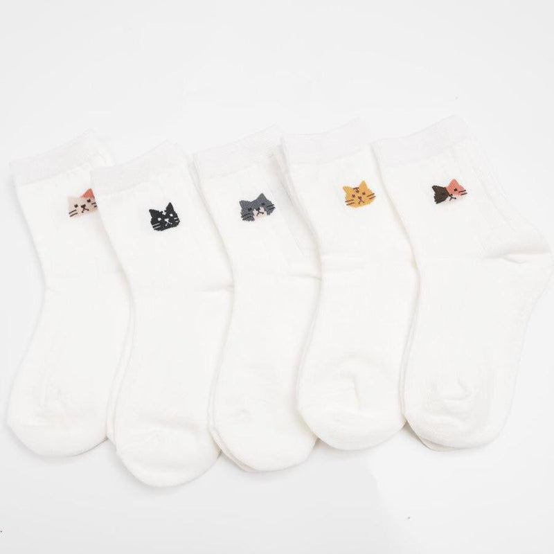 Baby and Kids Socks - My Cat (5pc)