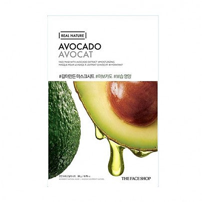 The face shop - Real Nature Mask (Avocado)