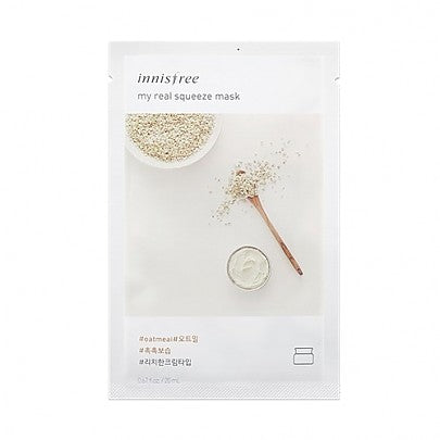 Innisfree - My Real Squeeze Mask (Oatmeal)