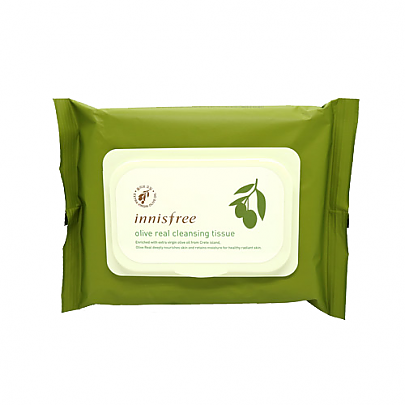Innisfree - Olive Real Cleansing Tissue 30 Sheets, 150g