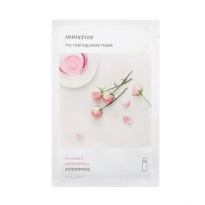 Innisfree - My Real Squeeze Mask (Rose)