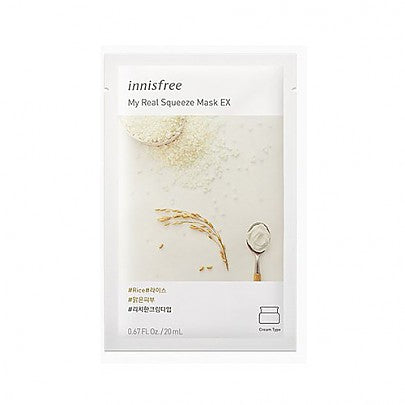 Innisfree - My Real Squeeze Mask (Rice)