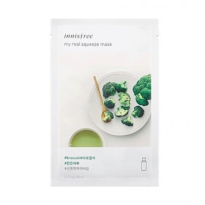 Innisfree - My Real Squeeze Mask (Broccoli)